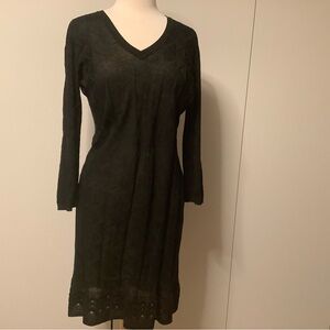 M Missoni Black Long Sleeve Dress size M-L